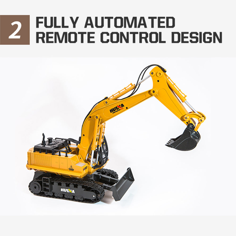 Children's Toy Engineering Vehicle 11-channel Electric Rechargeable Excavator