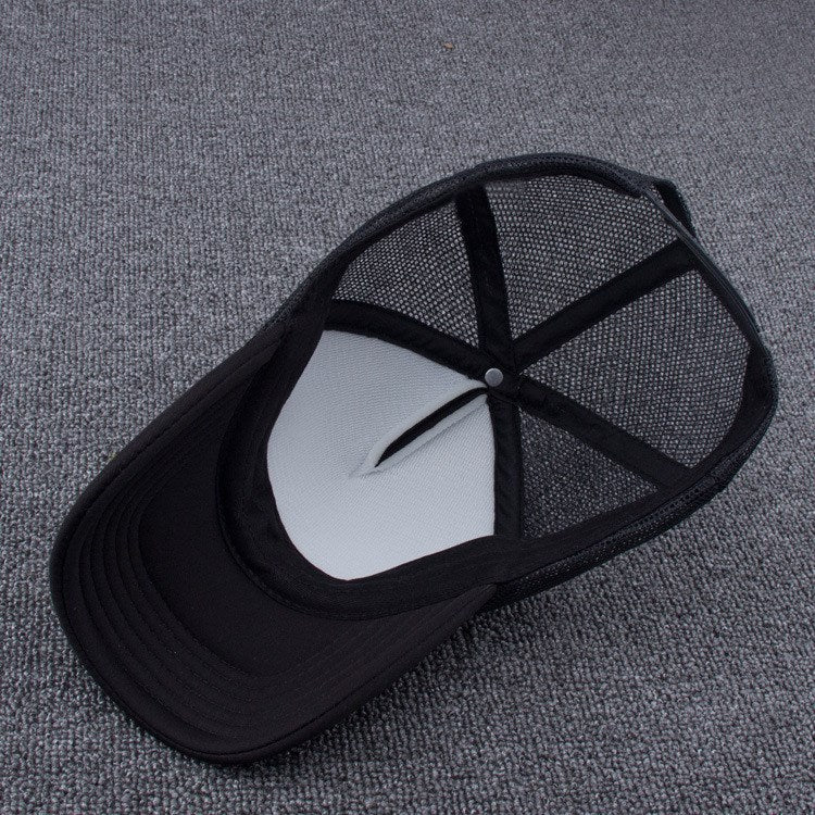 Breathable mesh baseball cap