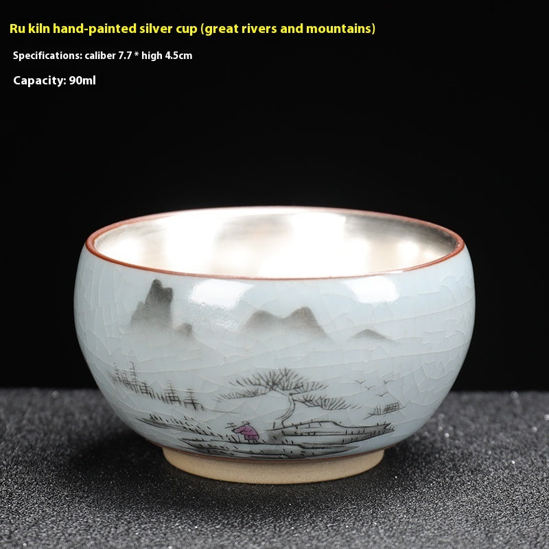 Master Household Ceramic Tea Tasting Cup