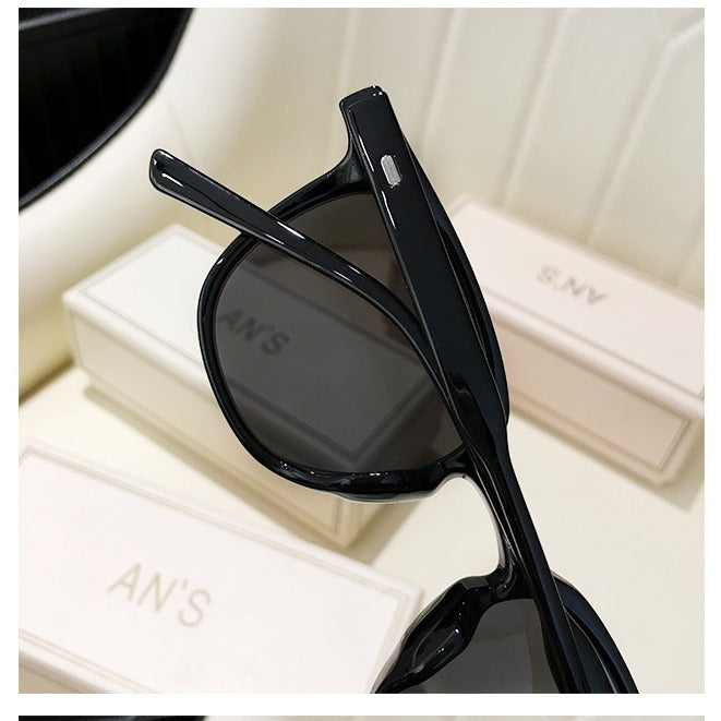 Women's UV-proof Strong Light Brown Myopia Sunglasses