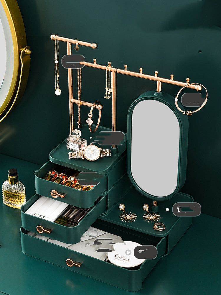 Jewelry Box High-end Exquisite Necklace Hanger Desktop