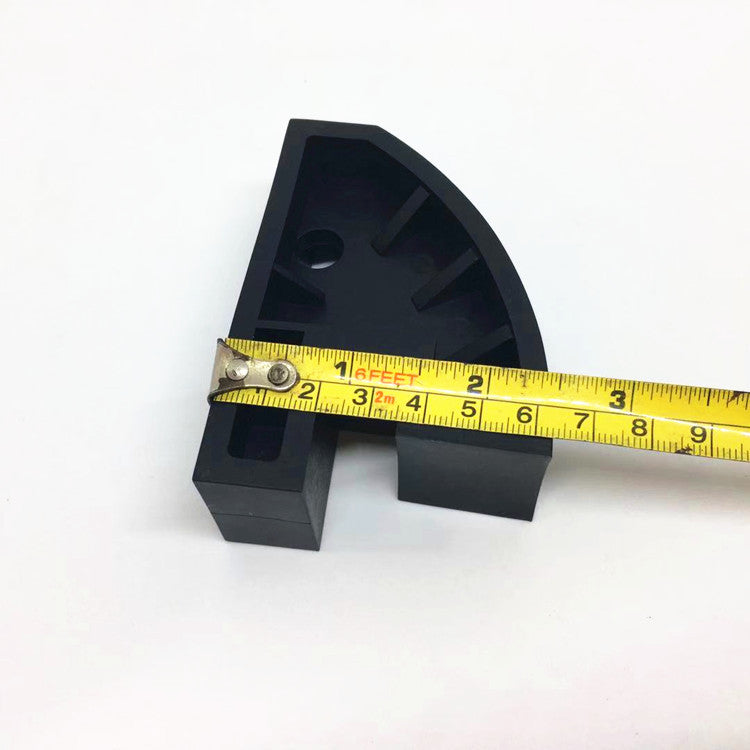 Tire repair tool auxiliary tire holder upper limit block clamping device
