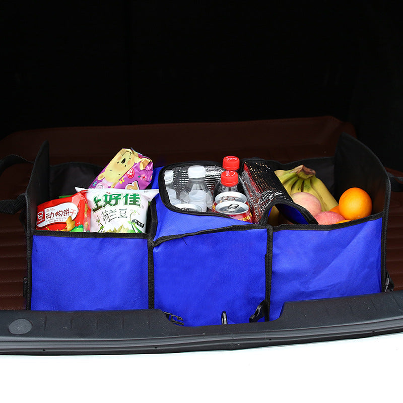 Car trunk storage bag