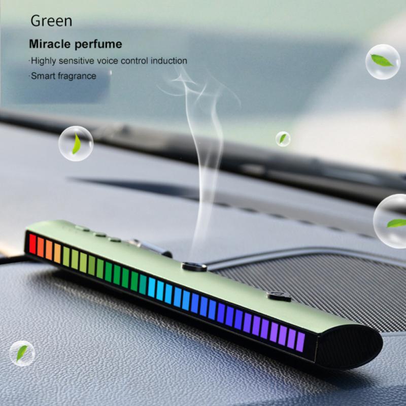 Car Aromatherapy Voice-activated Rhythm Light