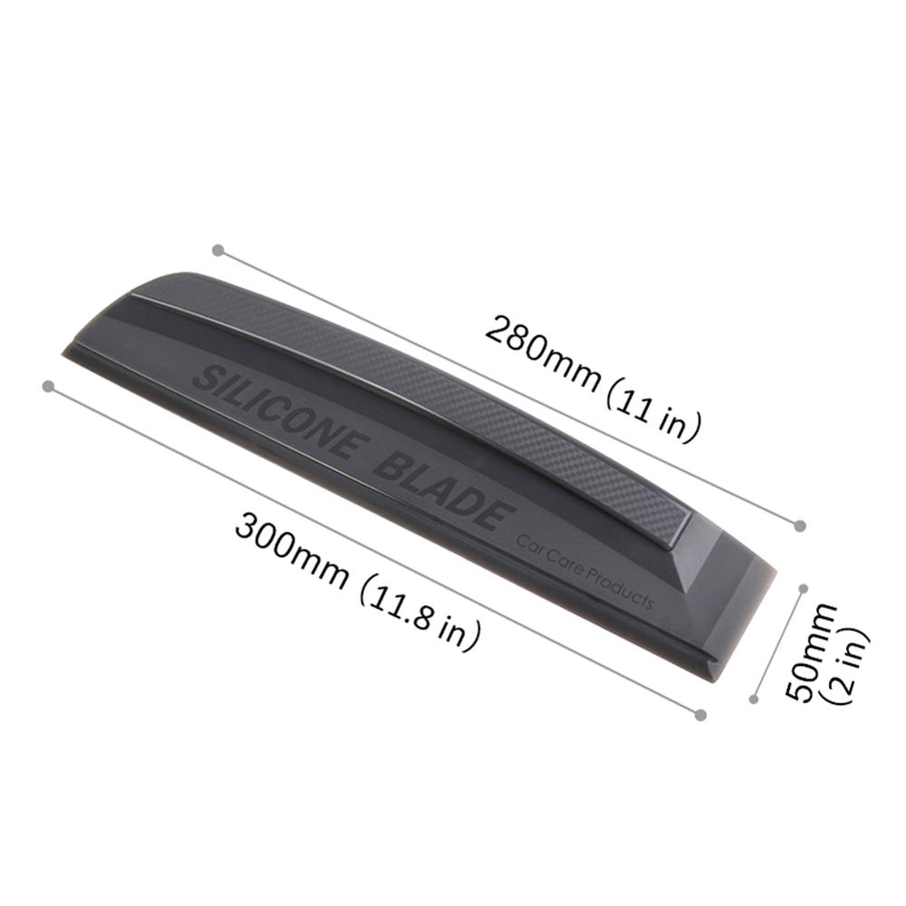 One-piece car wash silicone wiper