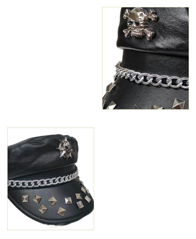 Vintage British Pointed Hat Personality