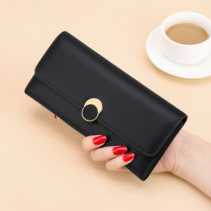Women's Wallet Long Genuine Leather Large Capacity