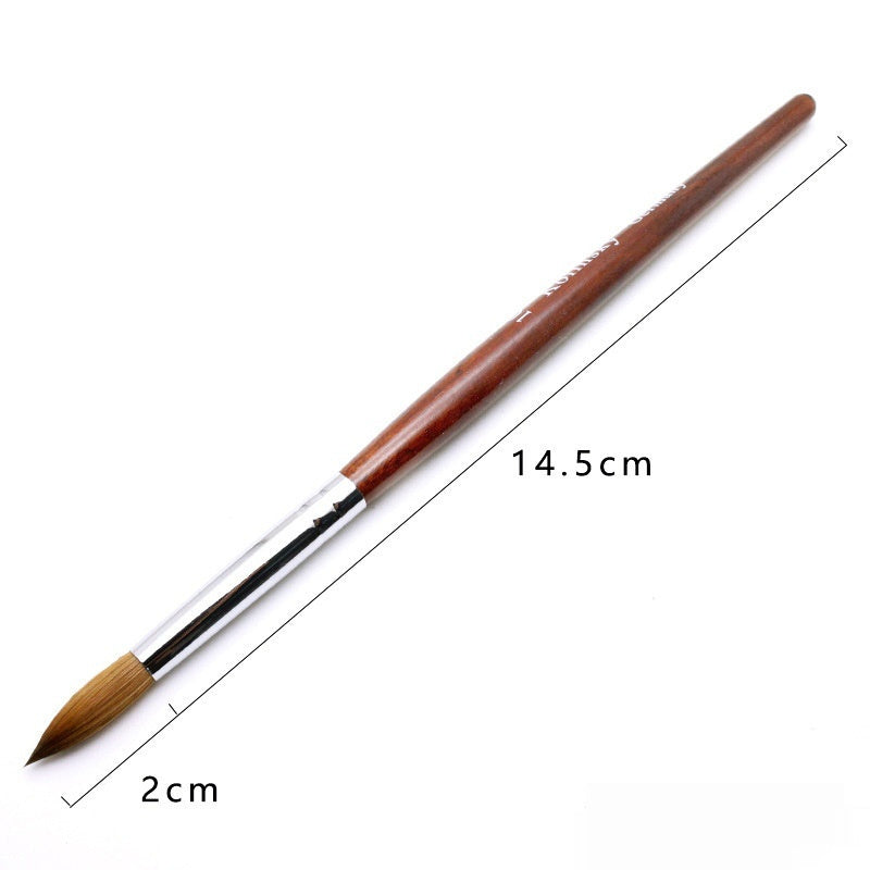 Watercolor Crystal Siberian Mink Crystal Pen