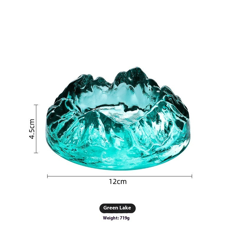 Glass Ashtray Creative Household Coffee Table