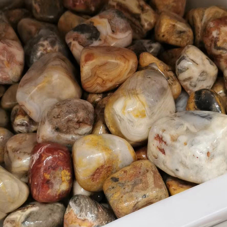 Natural Large Grain Polished Crystal Stone