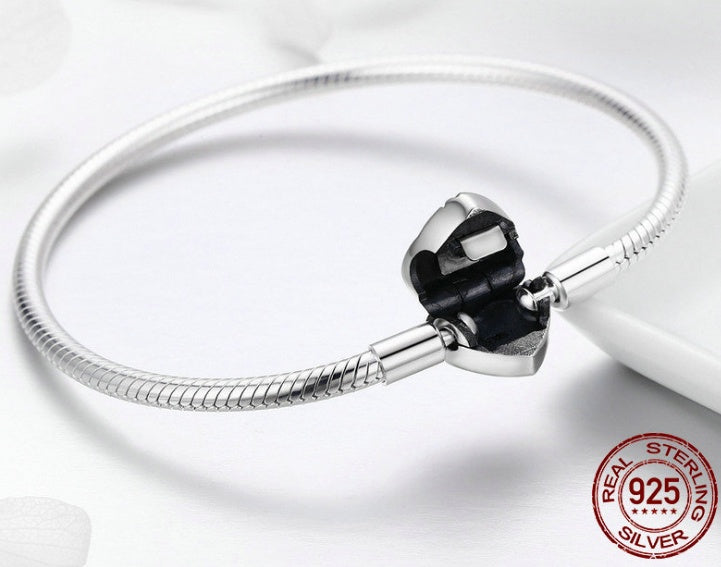 S925 sterling silver ladies bracelet