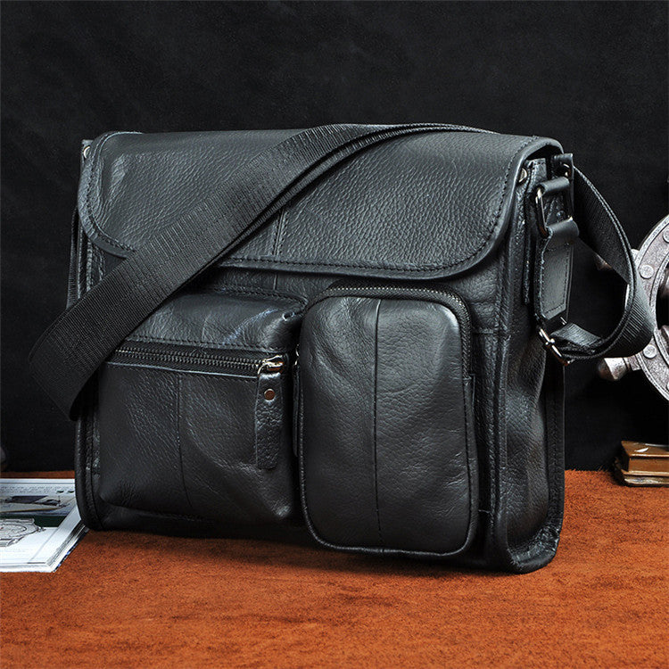 One shoulder Crossbody leather bag