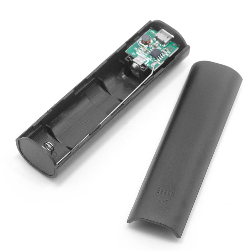 Single detachable welding-free single 18650 battery box