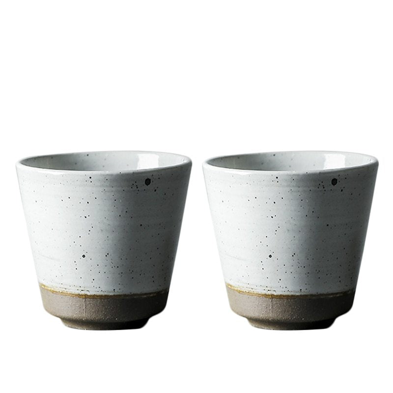 Handmade Stoneware Cup Retro Personality Tea Cup Art Cup
