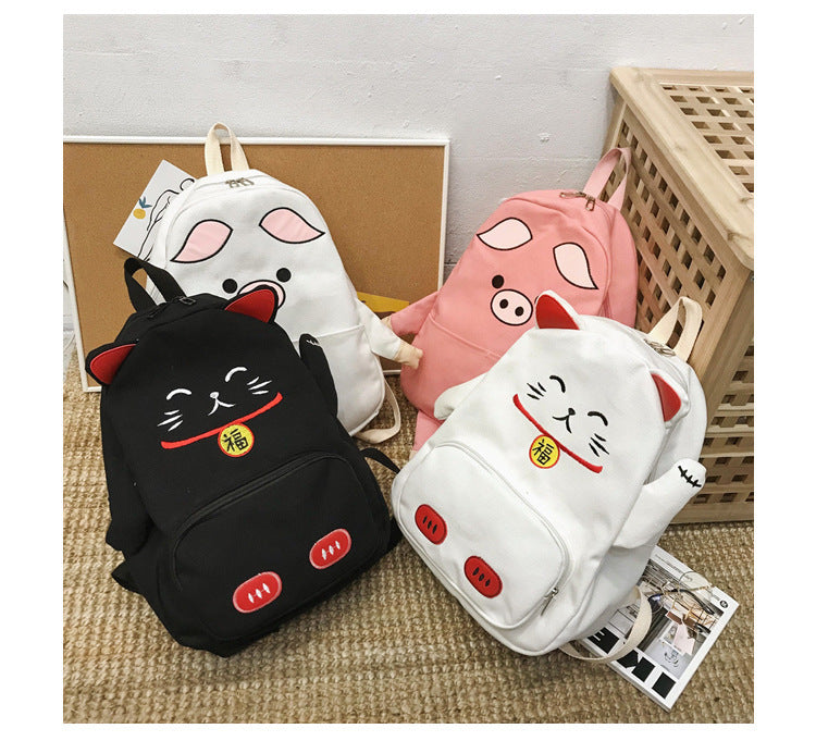 Campus all-match girlfriend student backpack