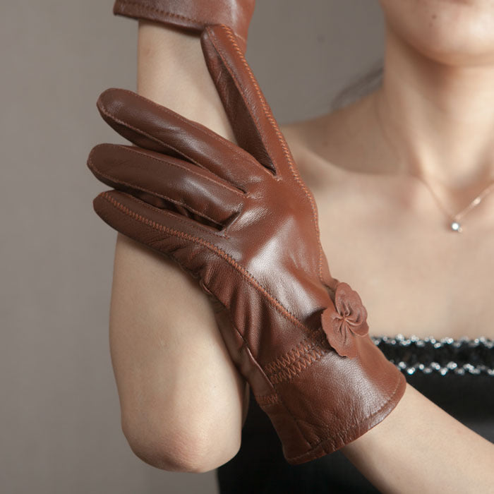 Butterfly Korean style split finger women gloves