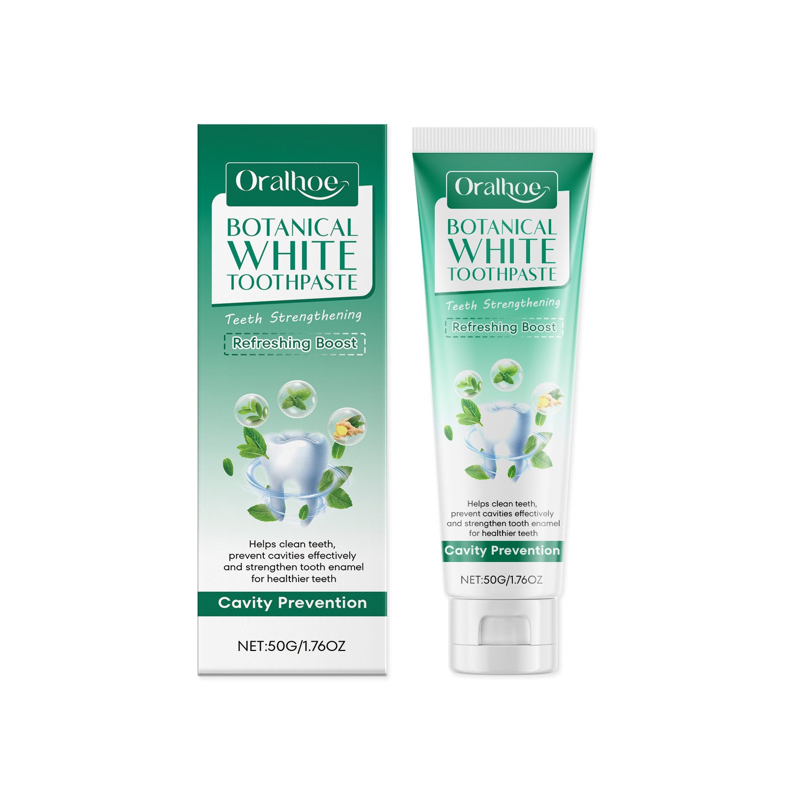 ORALHOE Toothpaste Cleaning Oral Care Teeth Gum Care Mint Toothpaste