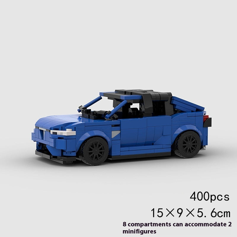 Car Small Particle MOC Building Blocks Toy
