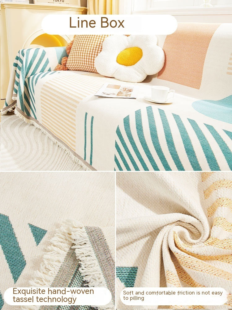Sofa Cover Artistic Sense Anti-scratching Thick