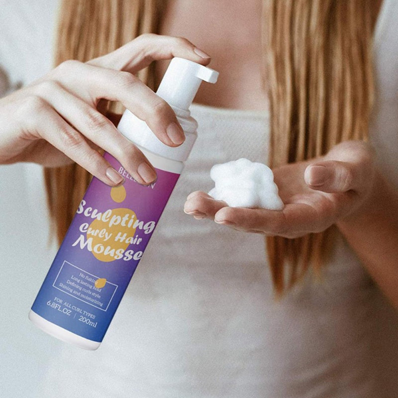 Curly Hair Mousse 200ml Anti-frizz Styling Foam Mousse