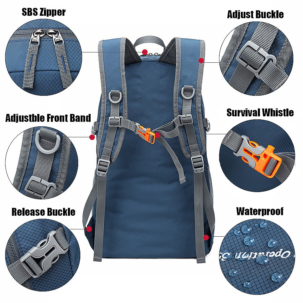 Travel storage folding bag