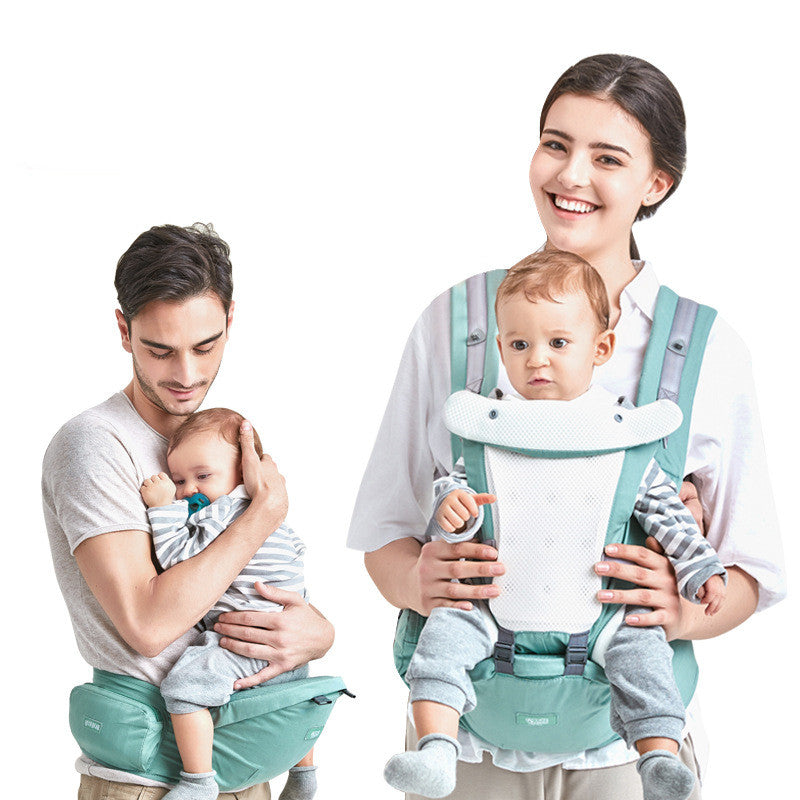Breathable Waist Stool With Baby Shoulder Sling