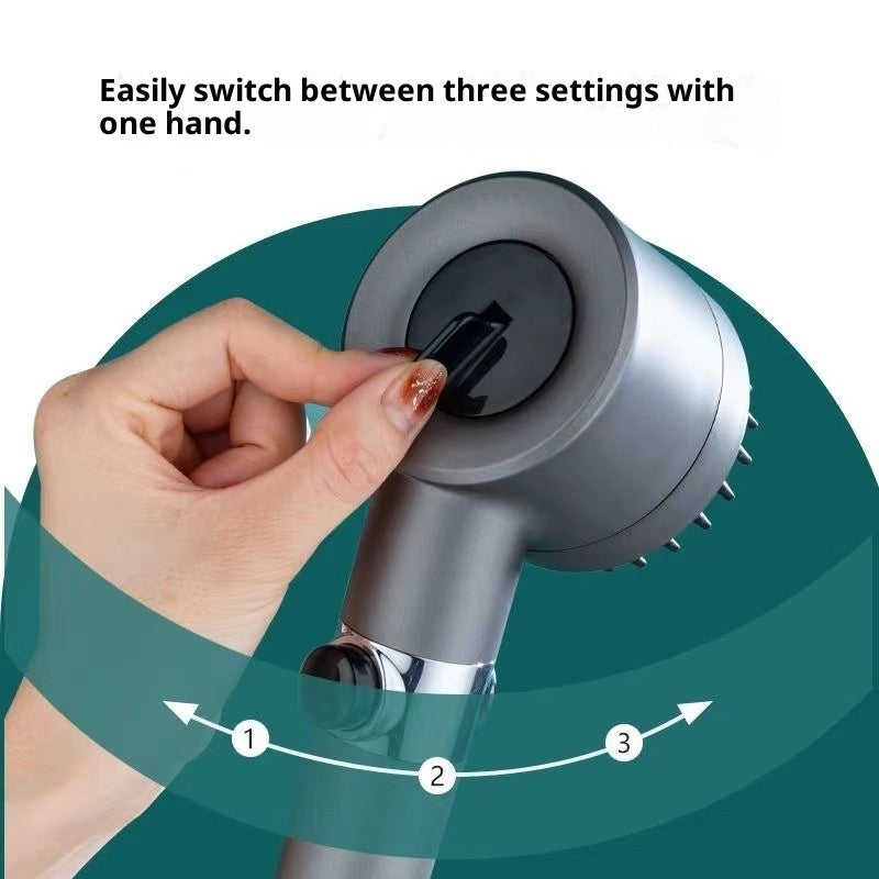 Supercharged Strong Filter Bathroom Water Heater Lotus Seedpod Flower Drying Set