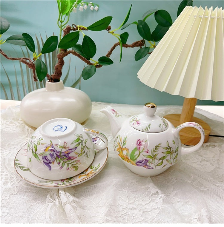 European Ceramic Tea Set Coffee Cup Gift Box Set