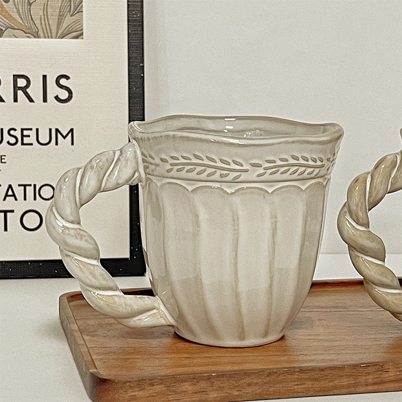 Home Fashion Simple Ceramic Coffee Cup