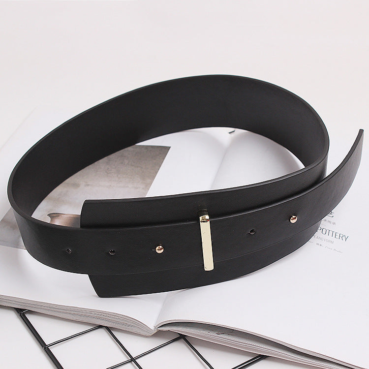Jupe Décorée D'Une Large Ceinture, Corset Minceur À La Taille Et Jupe