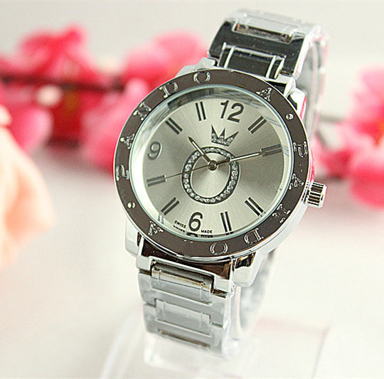Fashion trends, men's sports quartz watches, double bar nails, digital drill powder, big O style, new supplies