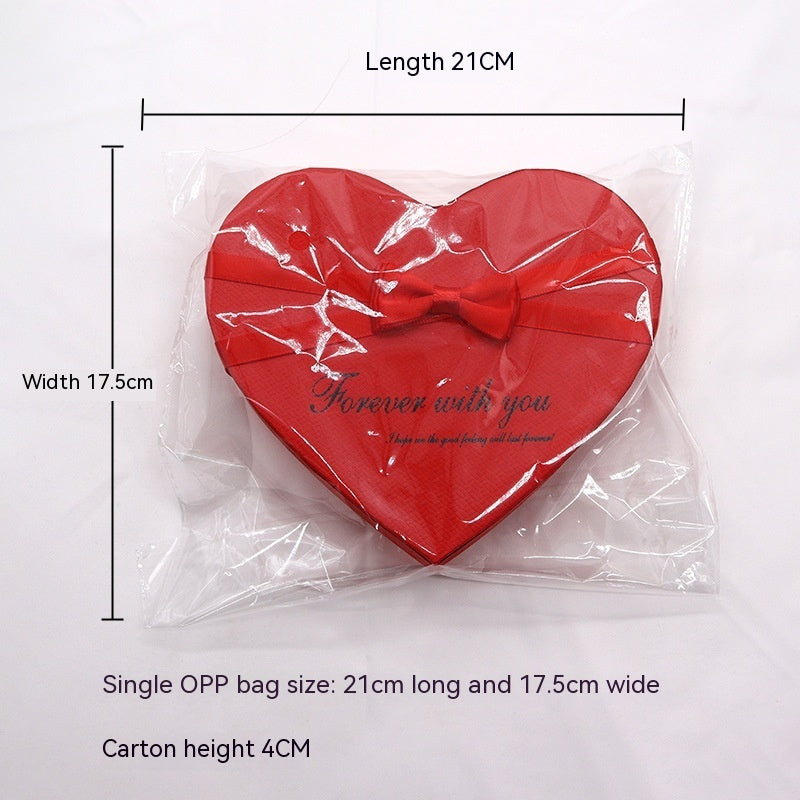 Boîte cadeau Cœur de Roses en Savon Saint-Valentin Fête des Mères