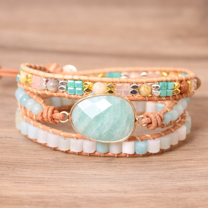 Fashion Woven Leather Women's Bracelet