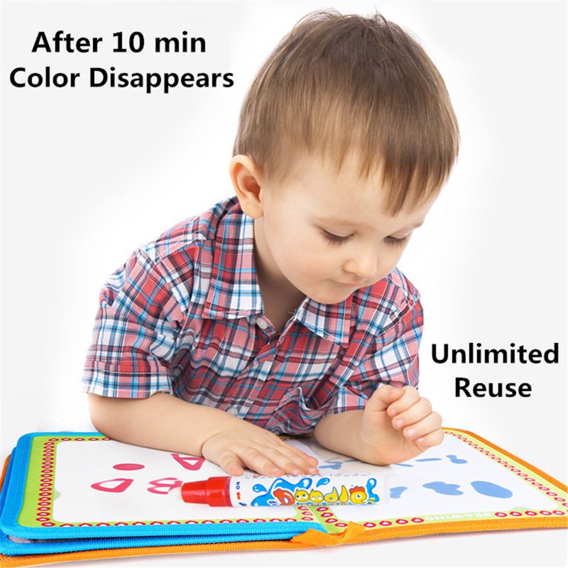 Washable magic water picture book