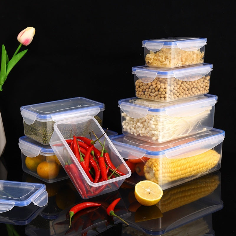 Vegetable And Egg Freezer With Lid Refrigerator Storage Box