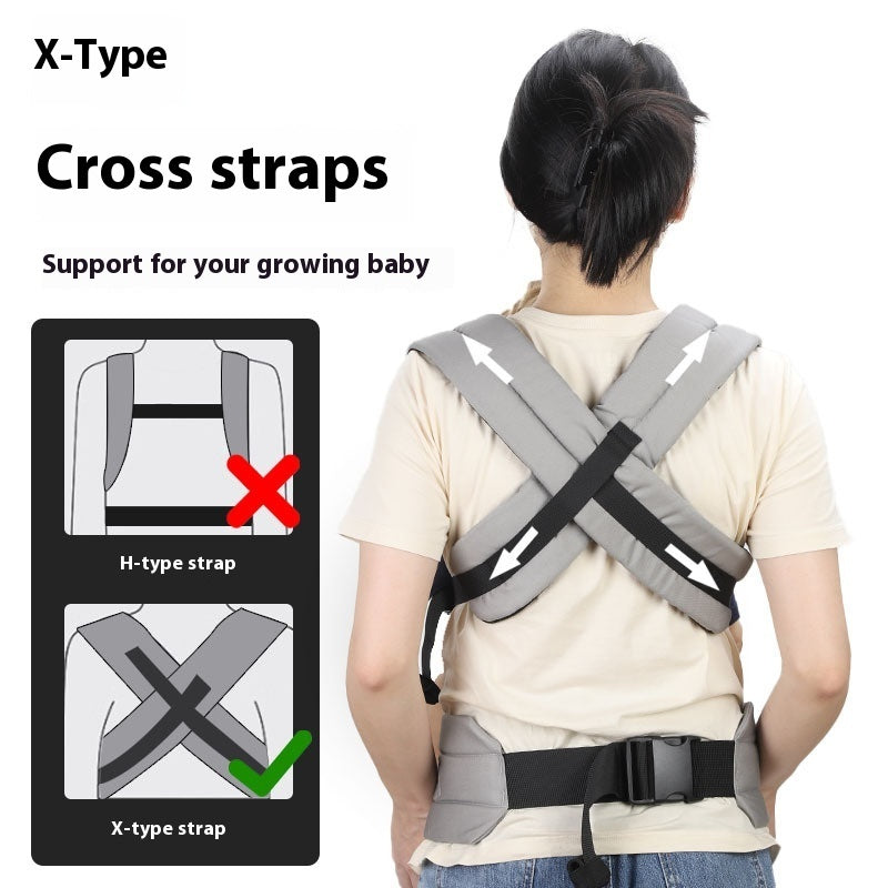 Baby Carrier Strap Baby Shoulder Front And Back Cotton