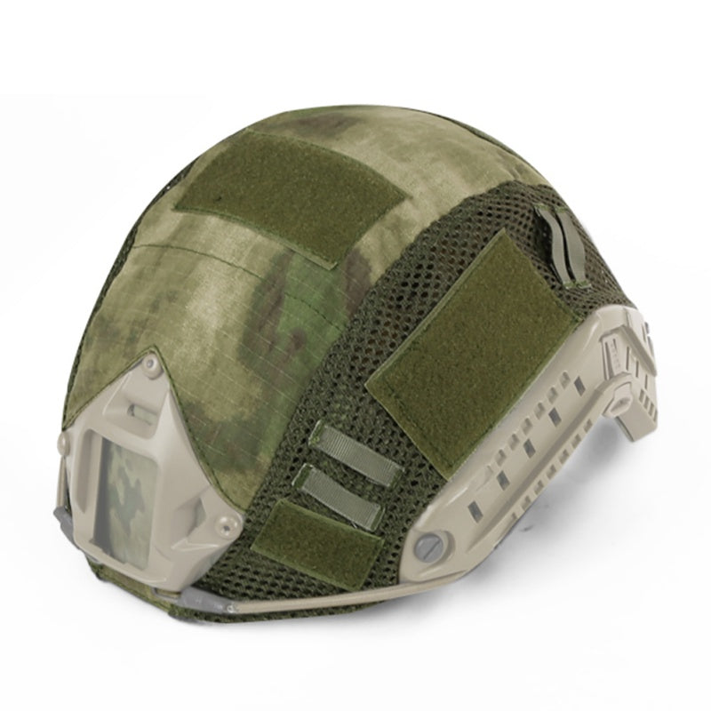 Tissu de camouflage pour casque tactique extérieur