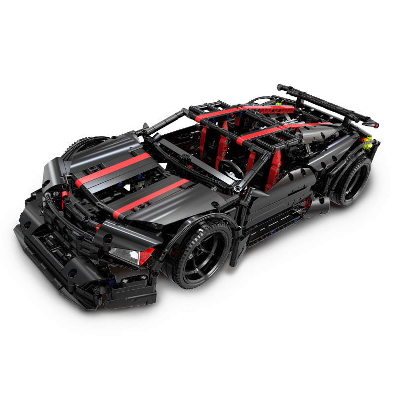Sports Car Model Children's Assembled Educational Building Blocks Toy