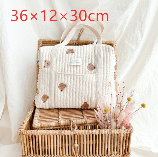 Multifunctional Storage Diaper One Shoulder Mommy Bag Messenger