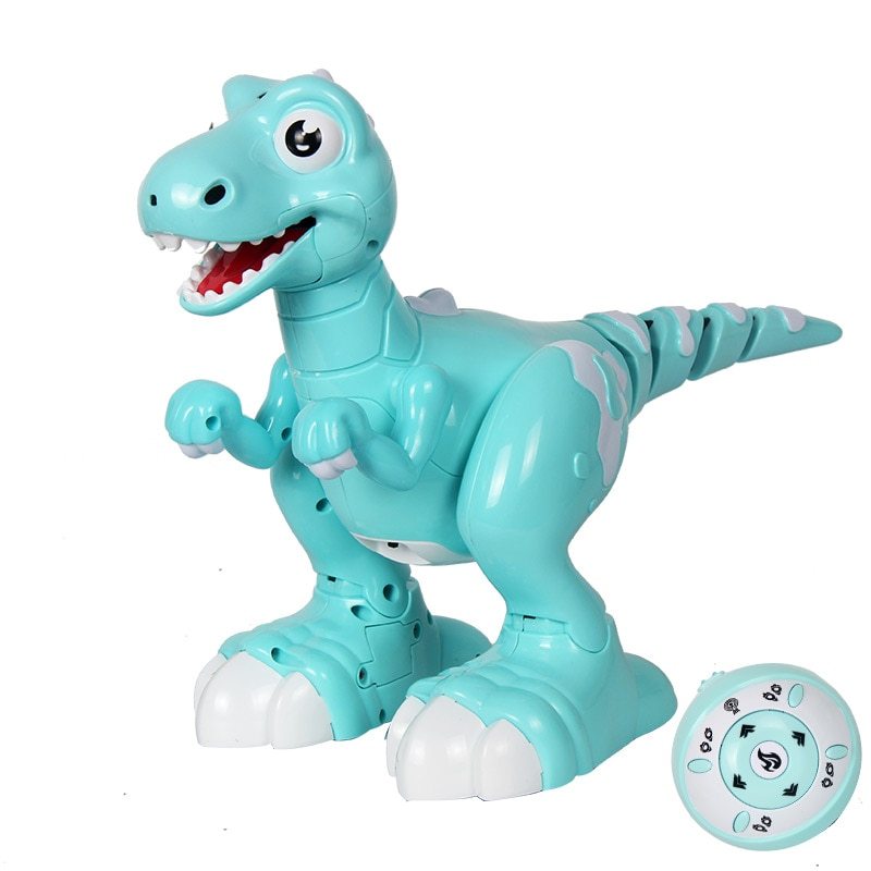 Dinosaure RC Intelligent Électronique Pulvérisation Musique Danse 2 Couleurs Télécommande Dragon Robots Animaux Jouets Enfant Cadeau