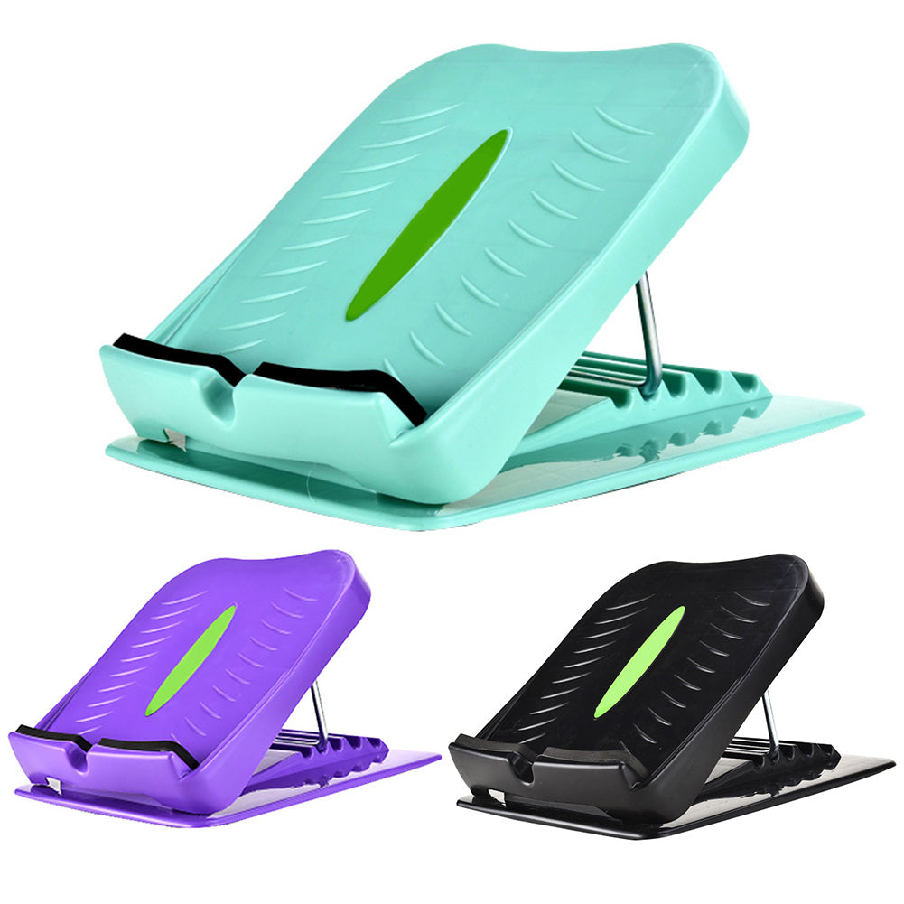 Planche Inclinée Portable de Fitness pour la Maison Réglable Intérieur Extérieur Étirement du Talon d'Achille à Assembler