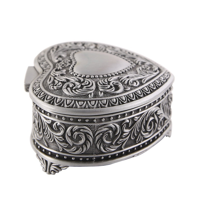 Boîte de rangement à bijoux, luxe léger, broche, boîte à bagues