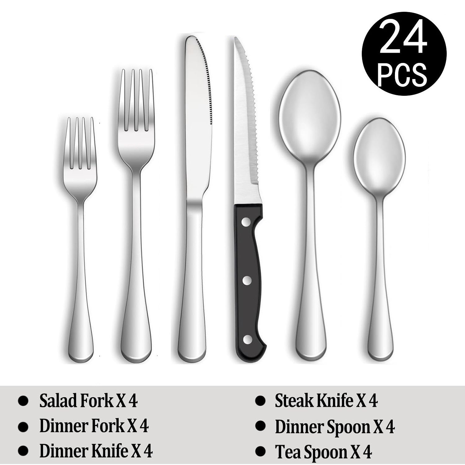 Steak Knife And Fork Tableware Suit