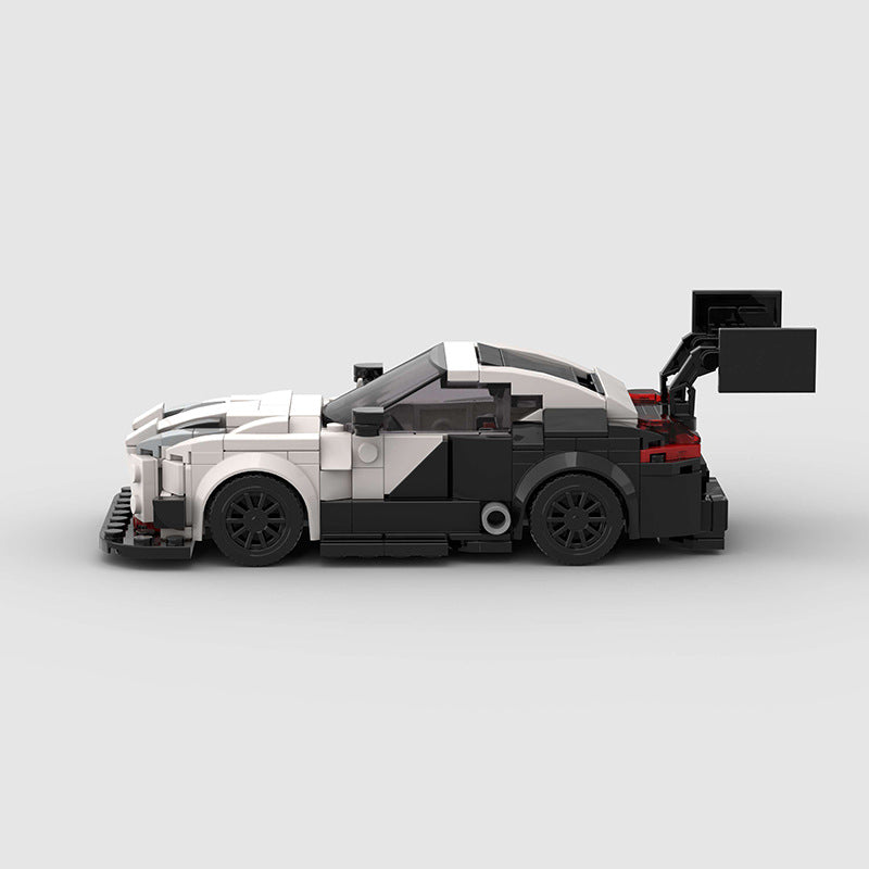 Running Car Building Blocks Small Particles MOC Educational Technology DIY Toys