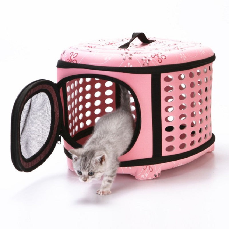 Sac de transport pour animaux EVA sac pliable pour chien sac à dos pour animaux de compagnie respirant et tendance fabricant et grossiste