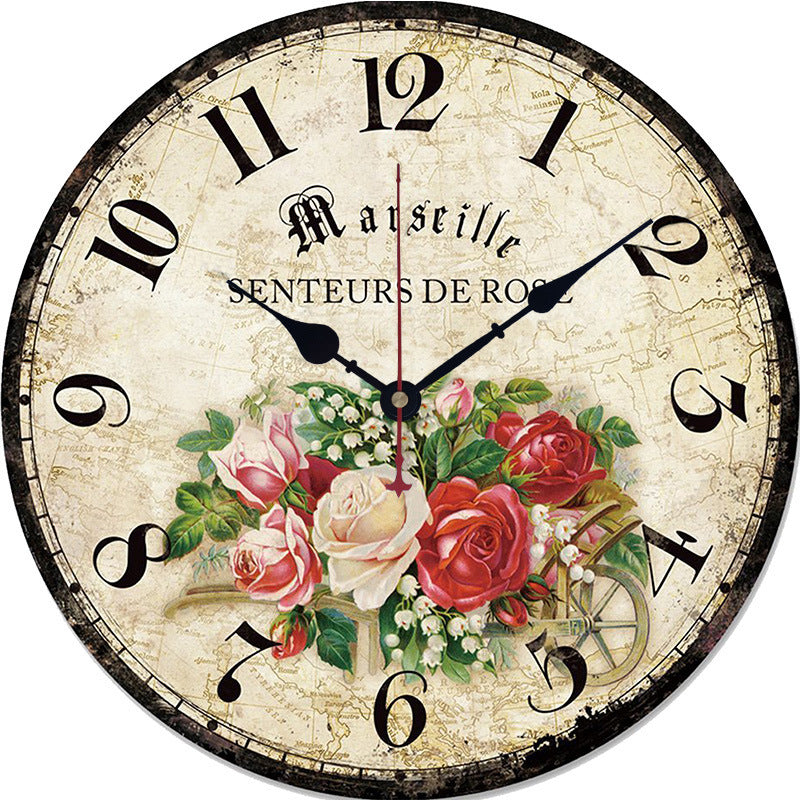 Home Fashion Modern Personality Retro Wall Clock