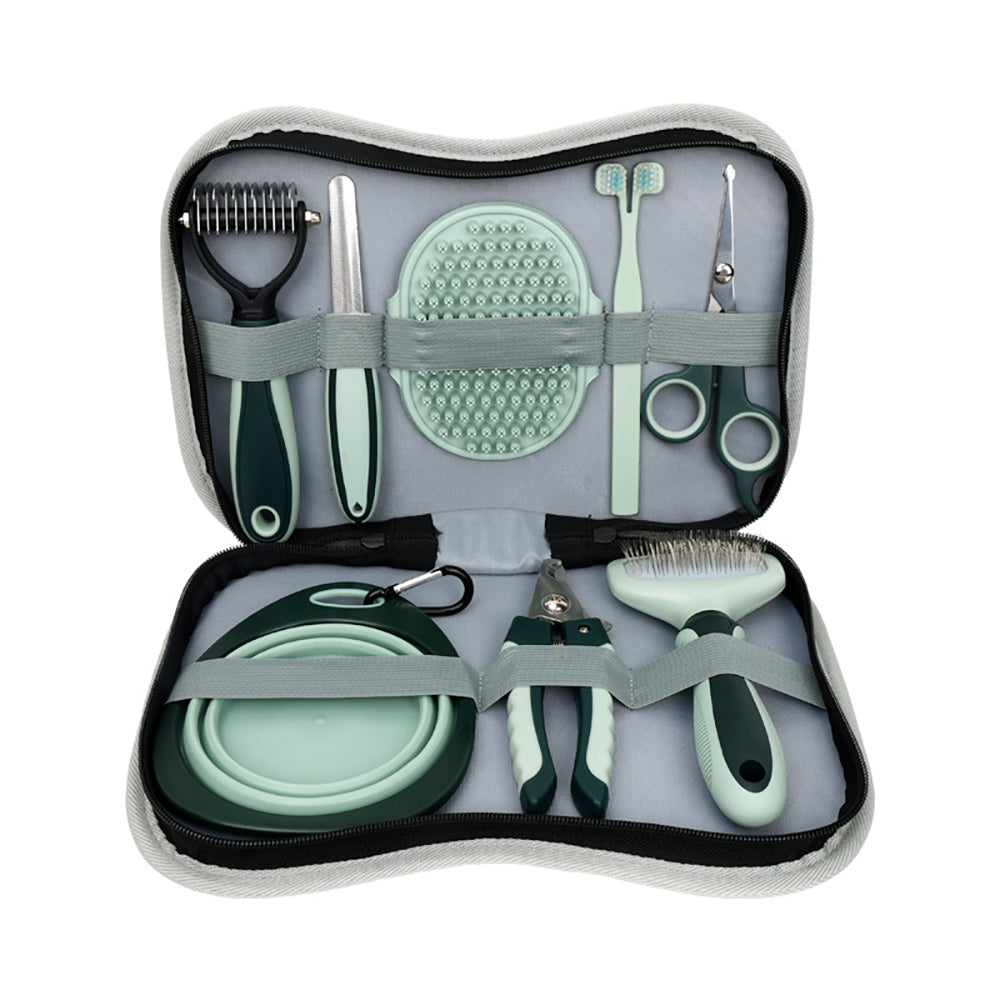 Tondeuse pour chiens, kit de toilettage professionnel pour chiens, tondeuse sans fil pour chiens à poils épais, tondeuse à cheveux pour chiens, tondeuse à faible bruit pour chiens, tondeuse silencieuse pour chiens et chats, kit de toilettage pour chiens