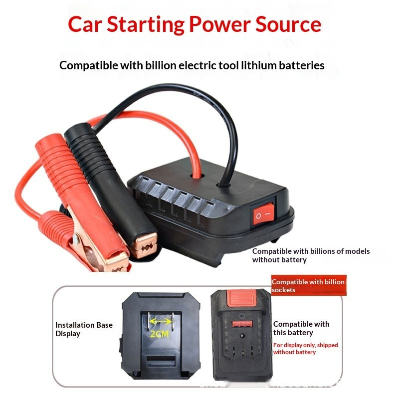Car Emergency Start Power Supply A Portable Battery For Jump-starting Vehicles