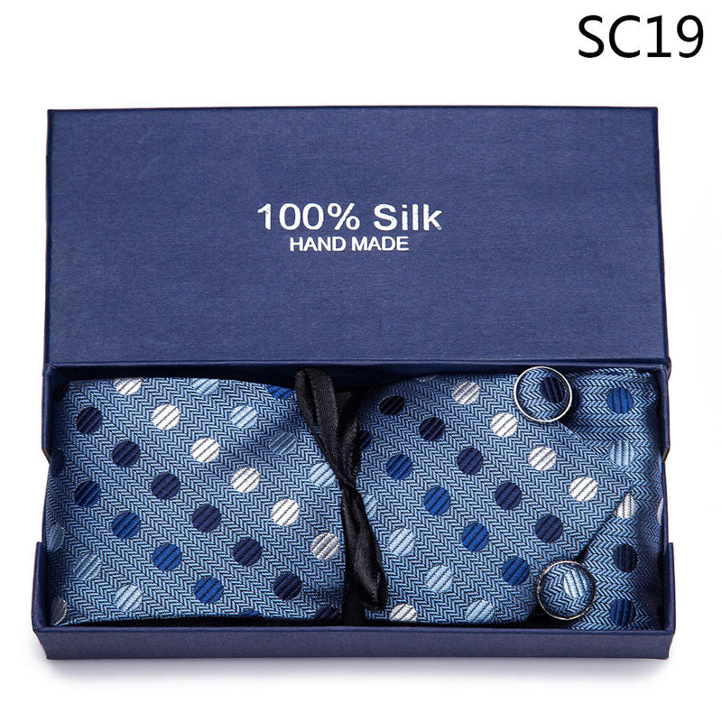 Men's Tie Gift Box Set Group Business Formal