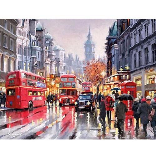beautiful scenery painting